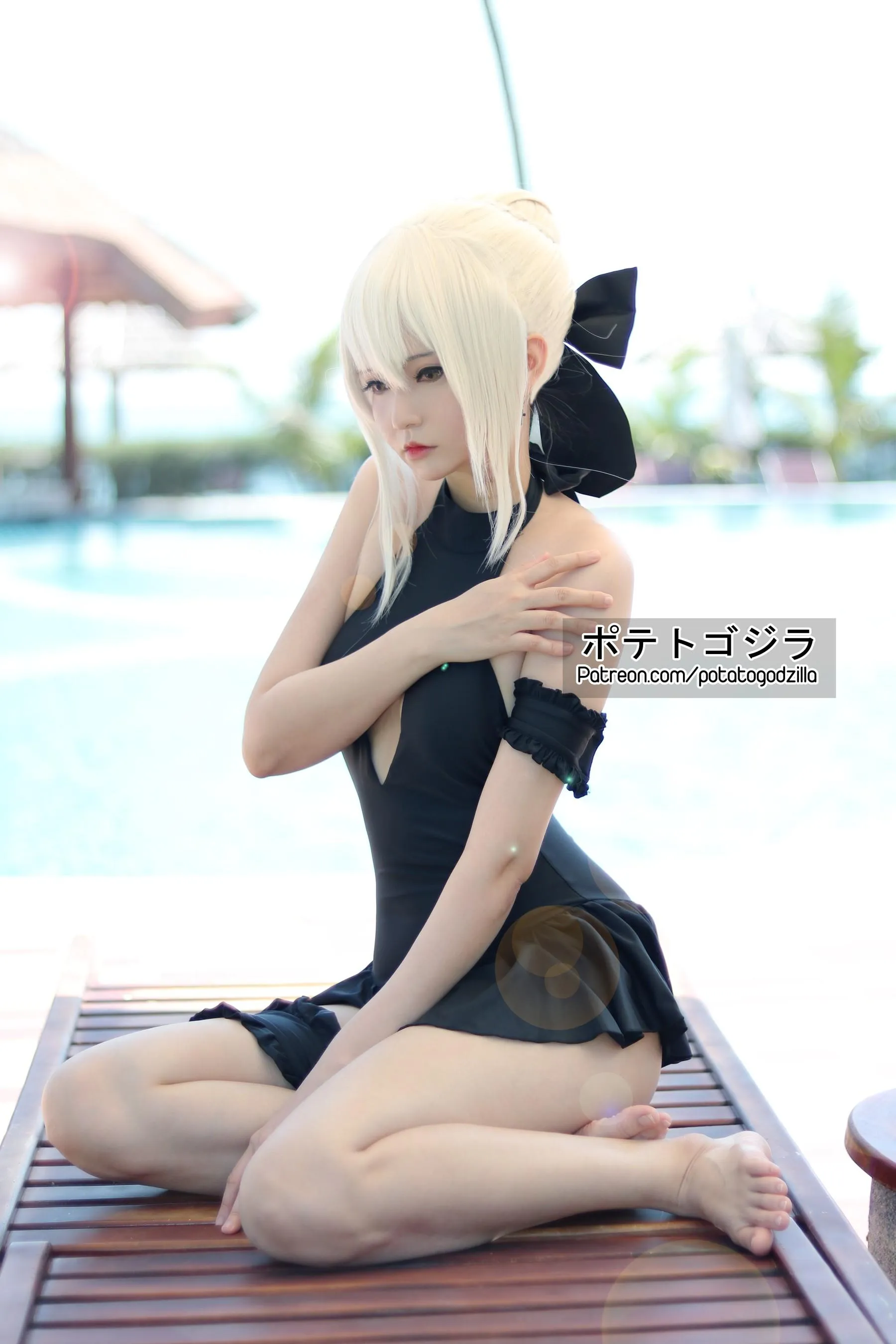 Potato Godzilla – NO.79 Saber Alter Swimsuit [19P]插图8